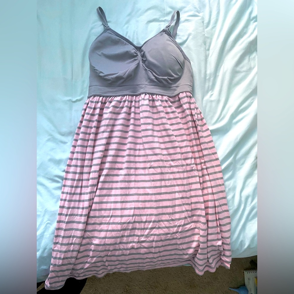 Motherhood Maternity Nursing Nightgown